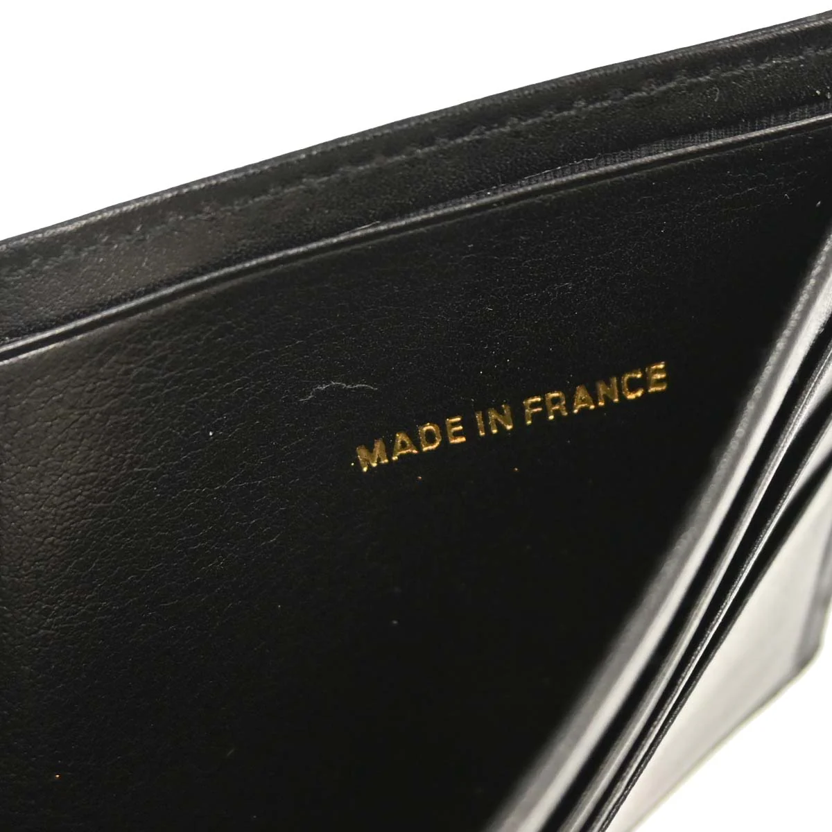 Chanel Black Lambskin Bicolore Wallet - Image 13