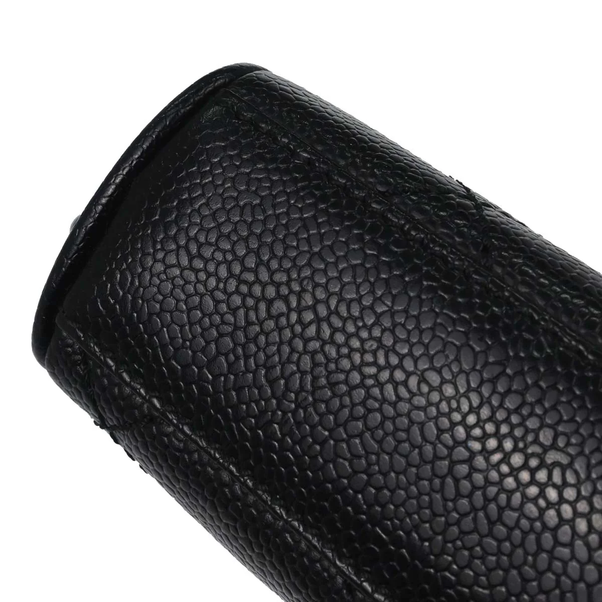 Chanel Black Caviar Skin Handbag - Image 5