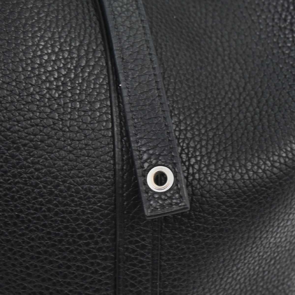 Hermes Black Taurillon Clemence Picotin Lock 22 MM Handbag - Image 13