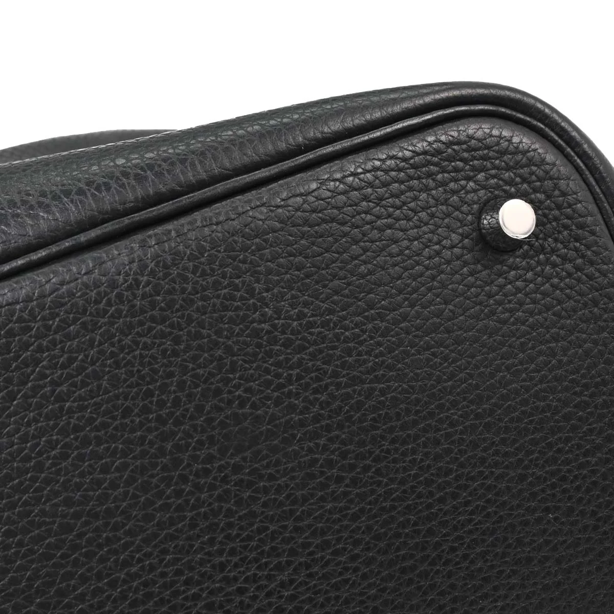 Hermes Black Taurillon Clemence Picotin Lock 22 MM Handbag - Image 8