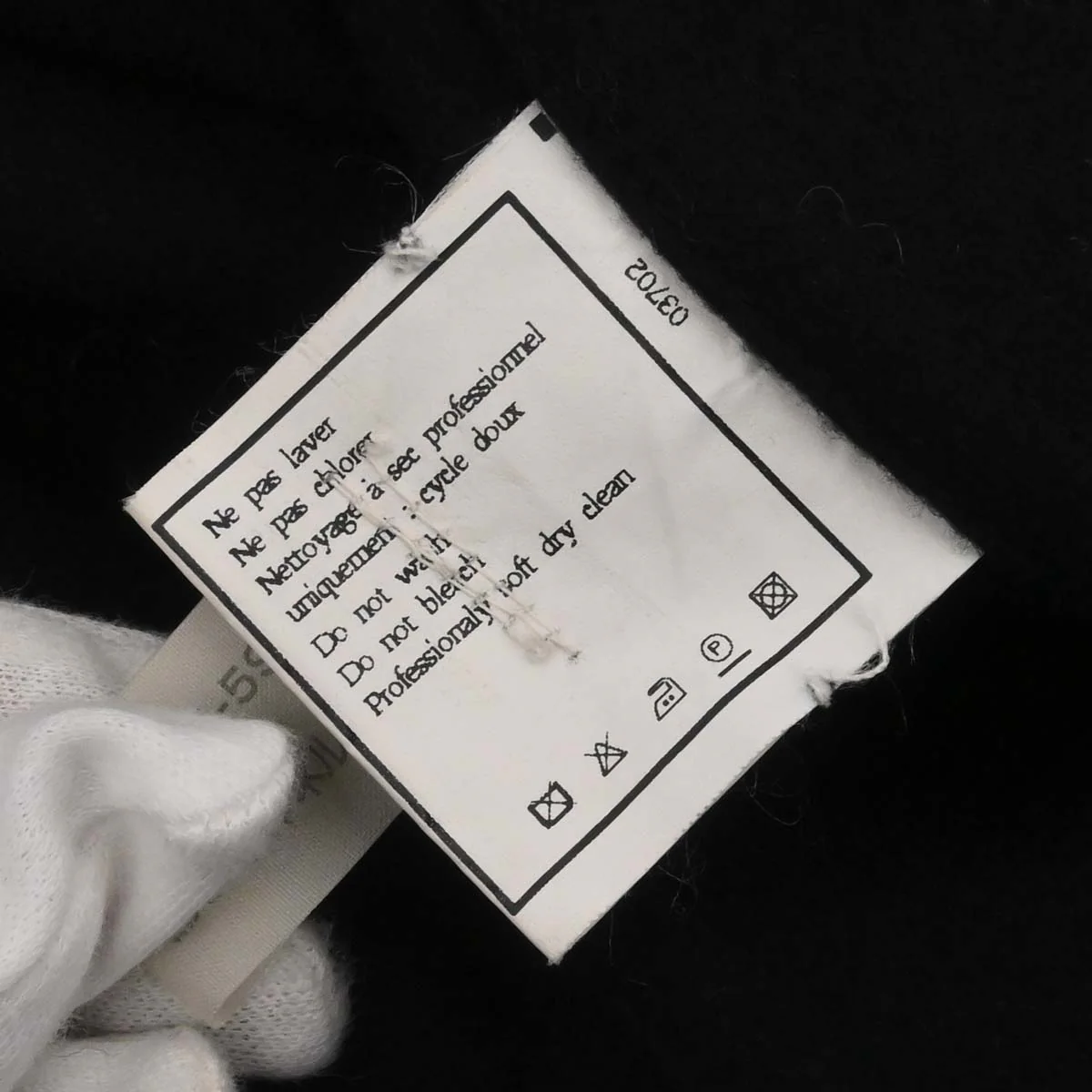 Chanel 1994 Coat Black #38 - Image 17