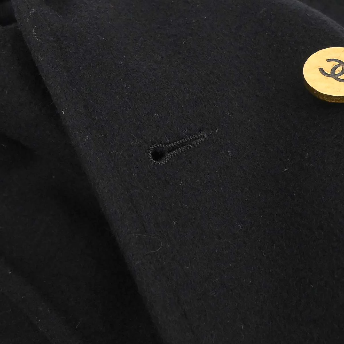 Chanel 1994 Coat Black #38 - Image 20
