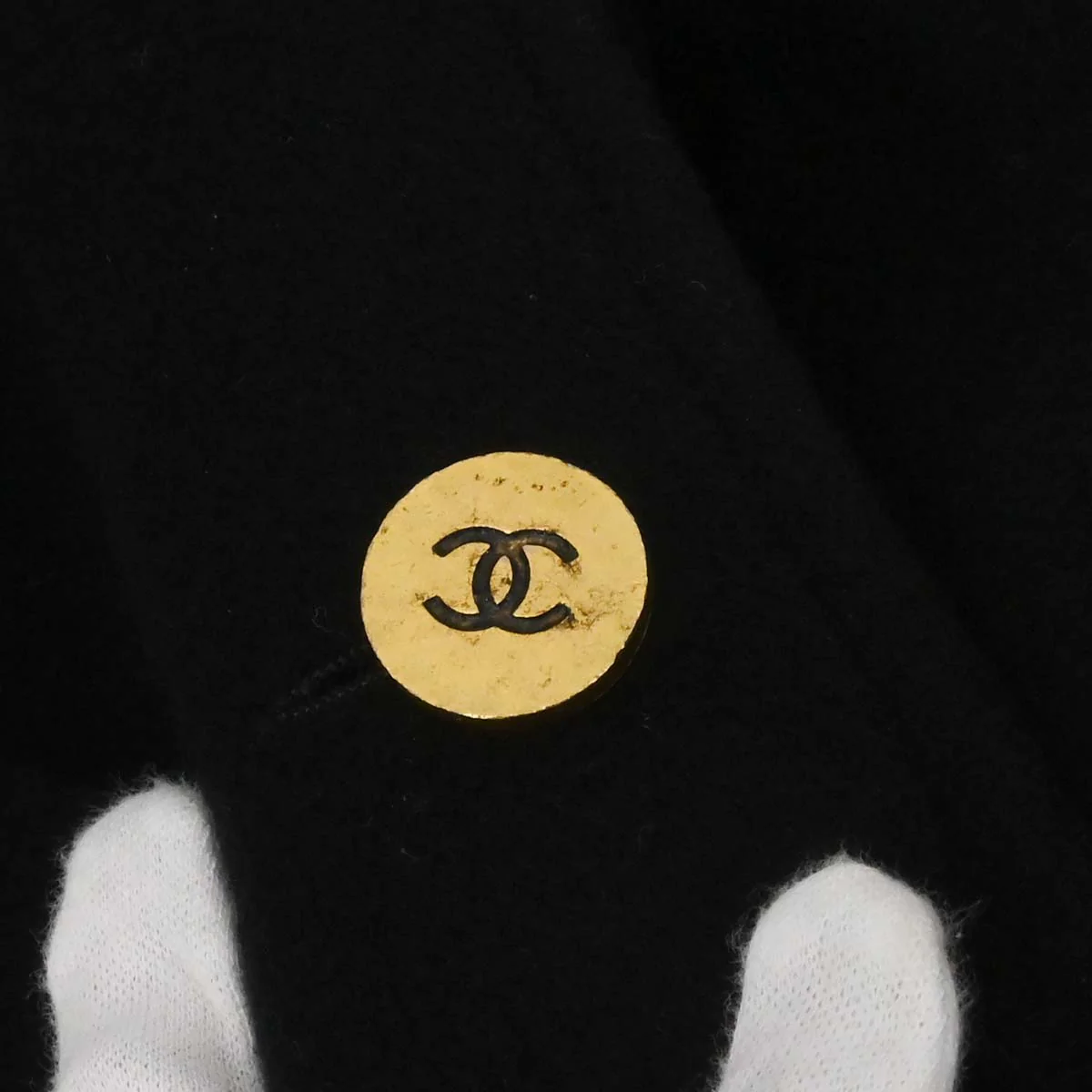 Chanel 1994 Coat Black #38 - Image 3