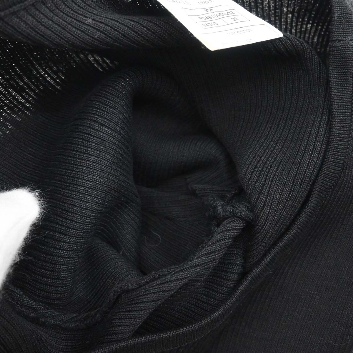 Chanel 1995 Cropped T-shirt Black #36 - Image 11