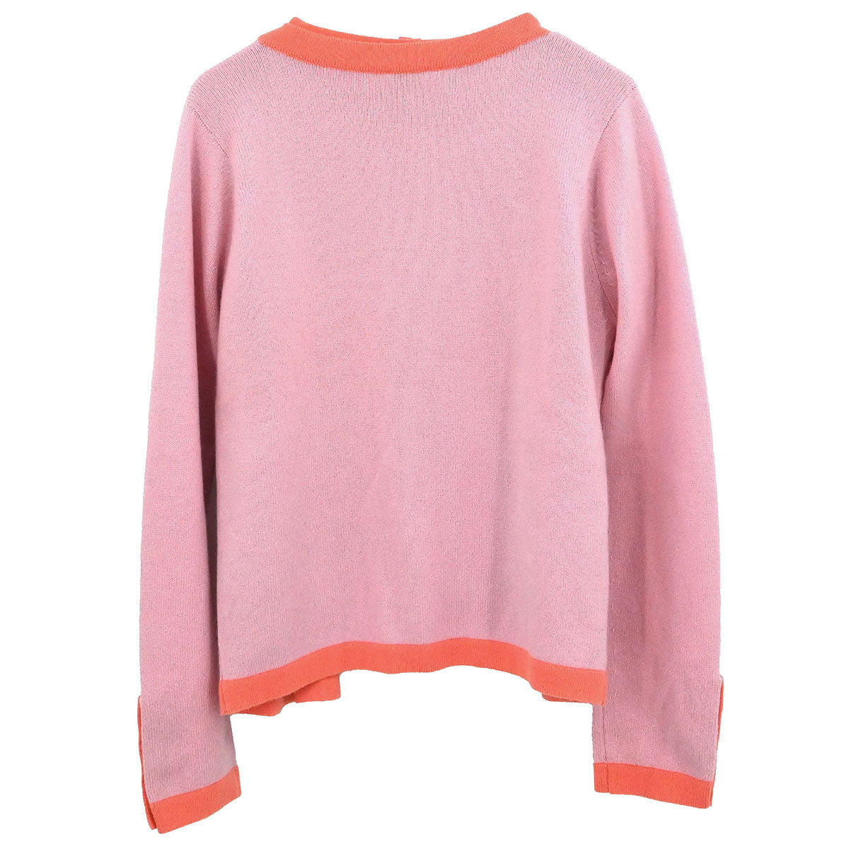 Chanel Set Cardigan Short Sleeve Top Pink - Image 2