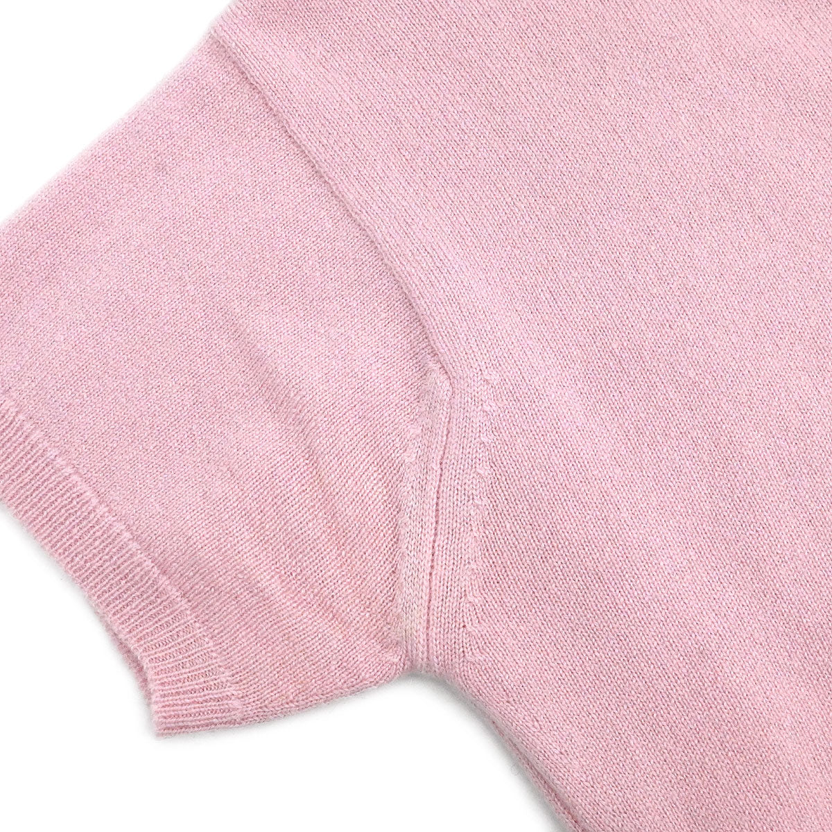 Chanel Set Cardigan Short Sleeve Top Pink - Image 5