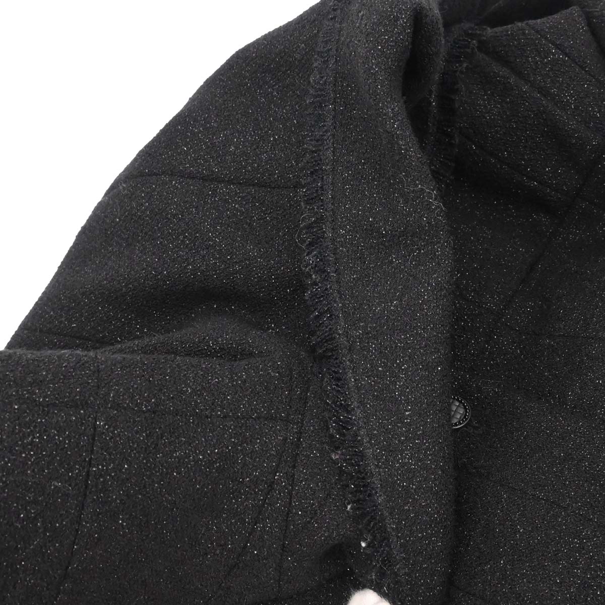Chanel 2003 Single Breasted Jacket Black #34 - Image 10