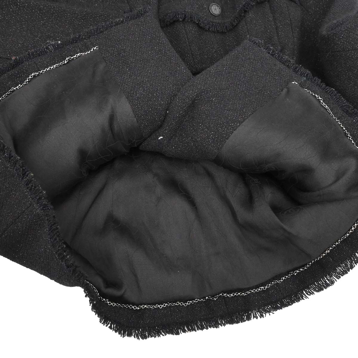 Chanel 2003 Single Breasted Jacket Black #34 - Image 12