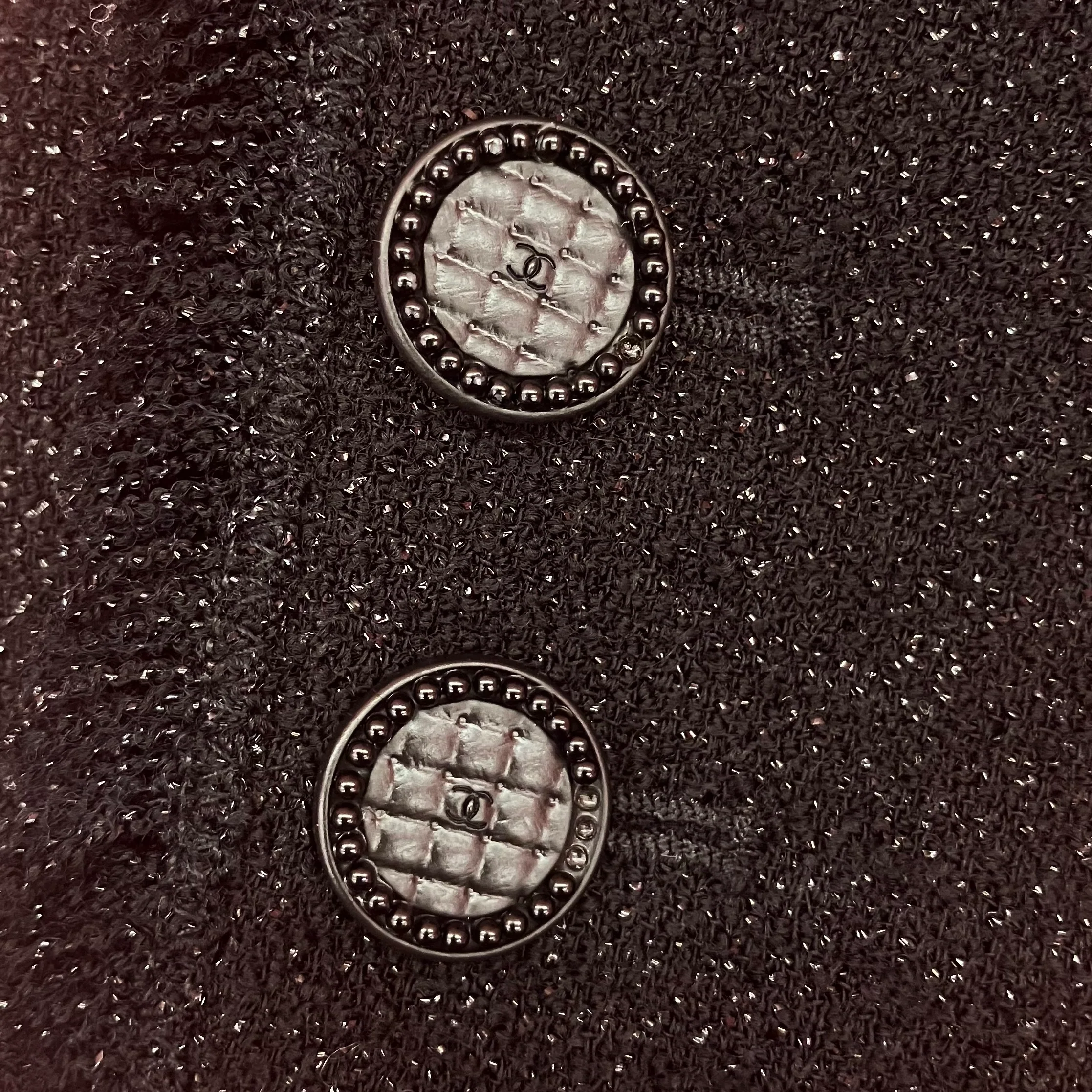Chanel 2003 Single Breasted Jacket Black #34 - Image 24