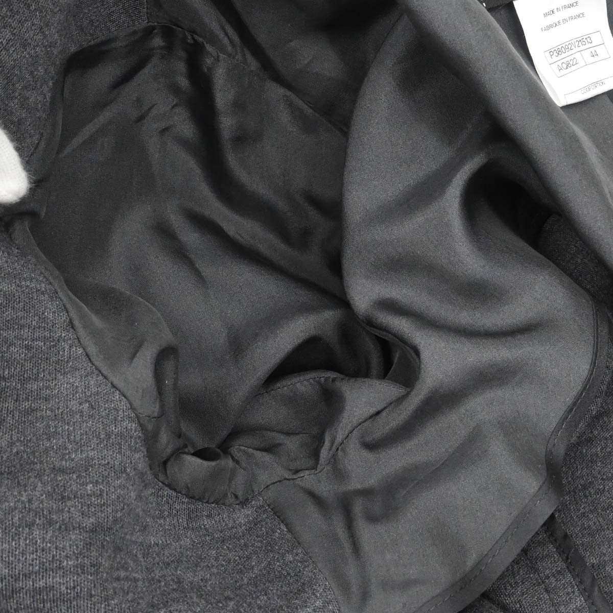 Chanel 2010 Single Breasted Jacket Gray #44 - Image 14