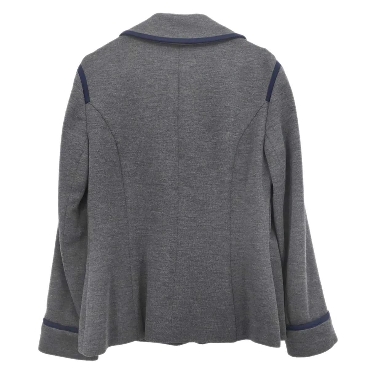 Chanel 2010 Single Breasted Jacket Gray #44 - Image 2