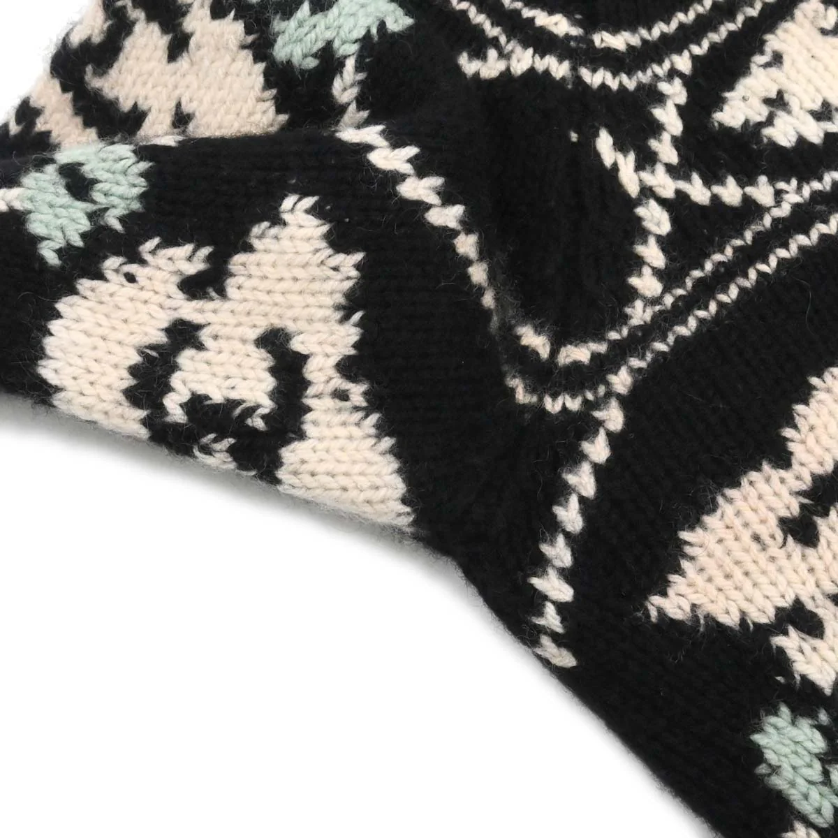 Chanel 1995 Sweater Knit Top Black #38 - Image 11