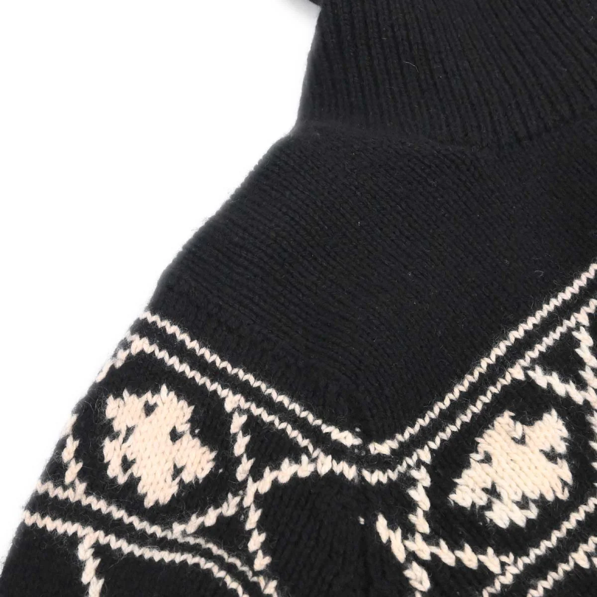 Chanel 1995 Sweater Knit Top Black #38 - Image 12