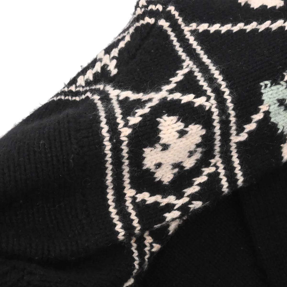 Chanel 1995 Sweater Knit Top Black #38 - Image 17