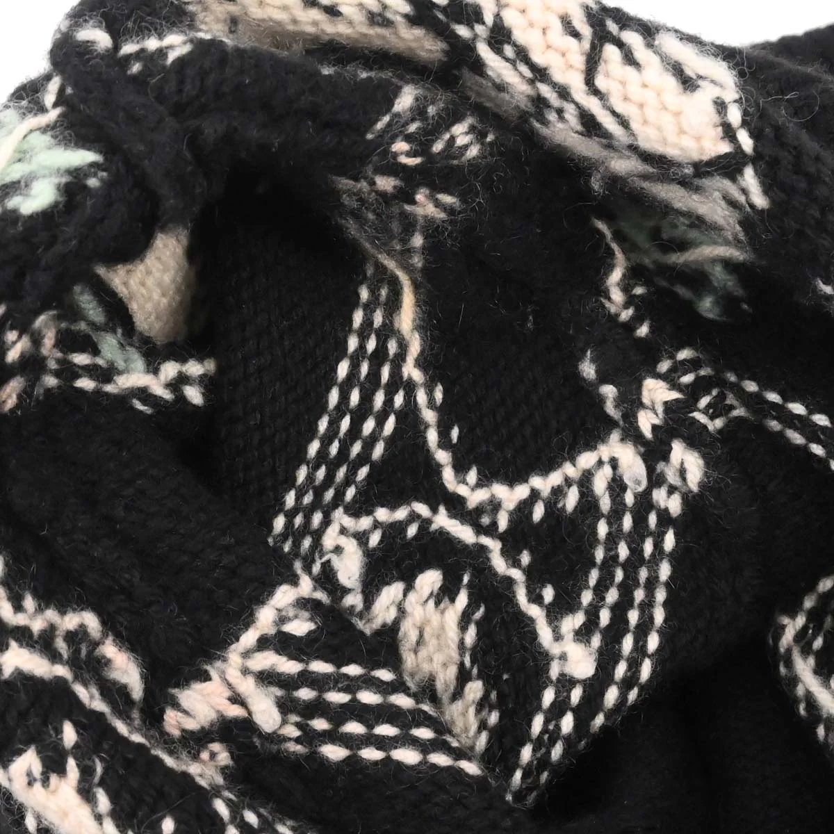 Chanel 1995 Sweater Knit Top Black #38 - Image 18