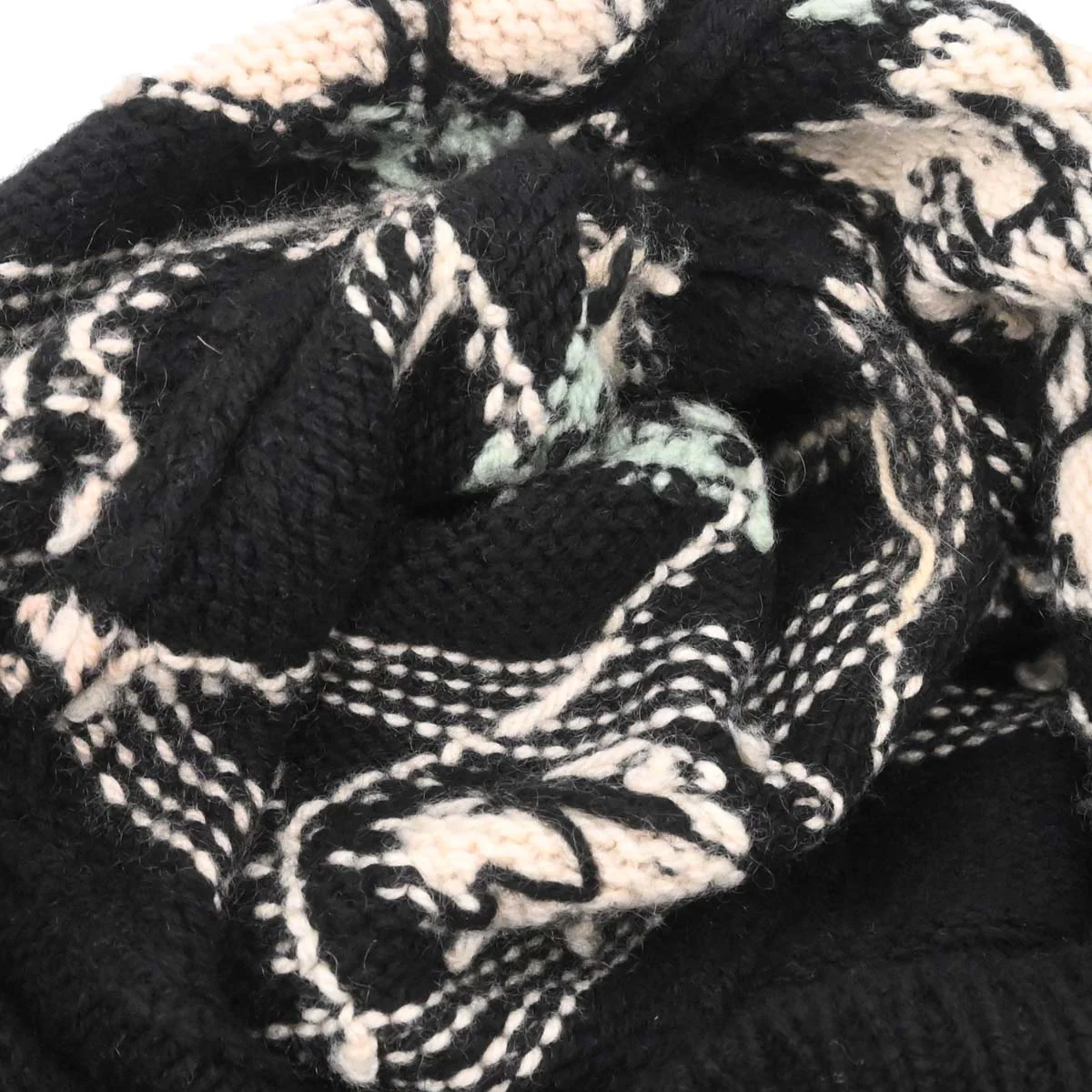 Chanel 1995 Sweater Knit Top Black #38 - Image 19
