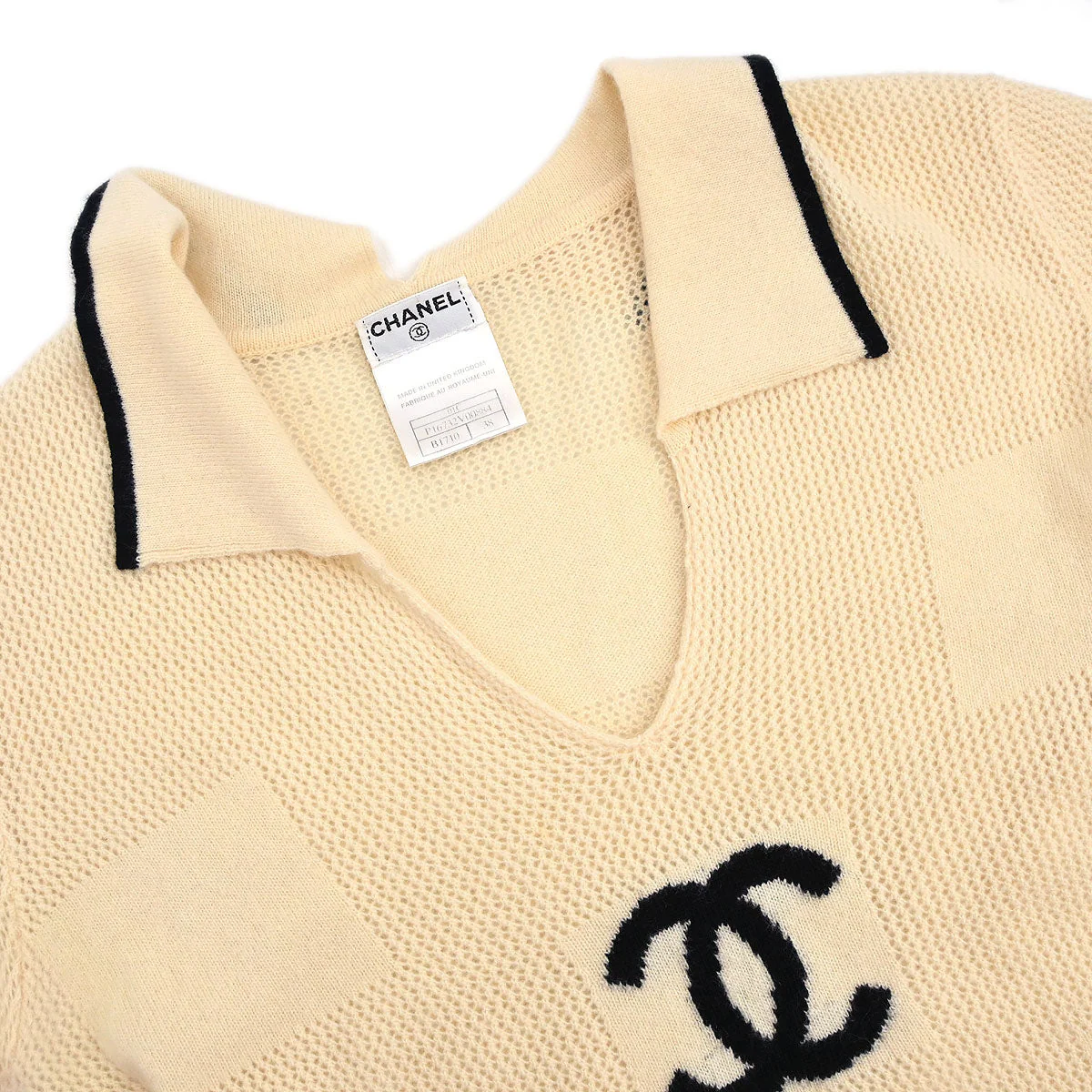 Chanel 2001 Top Ivory #36 - Image 4