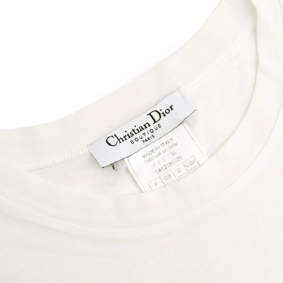 Christian Dior 2002 T-shirt White #38 - Image 3