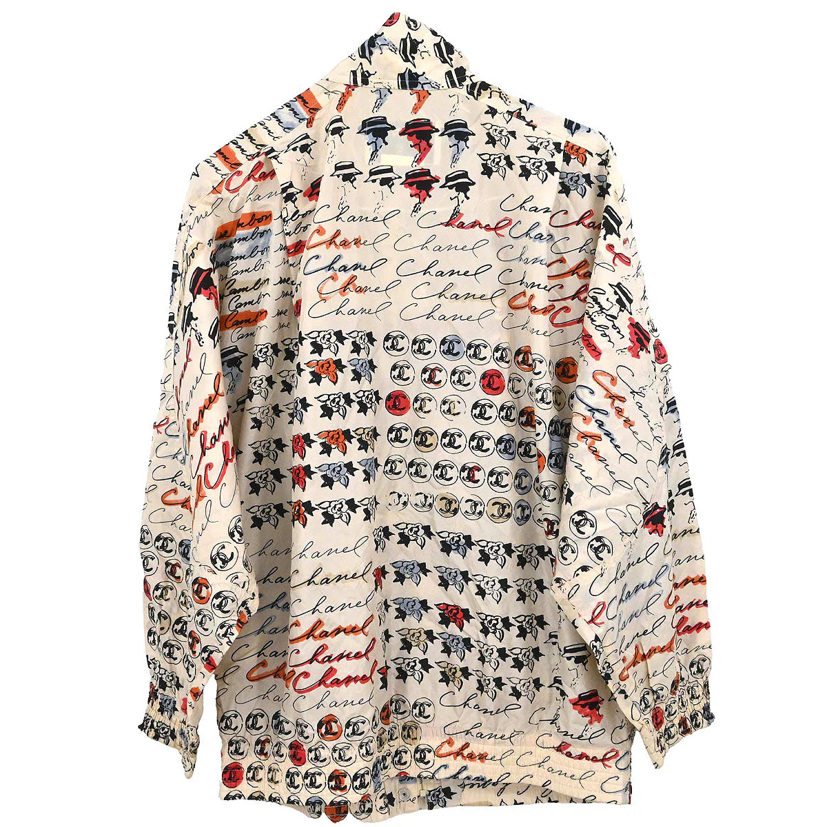 Chanel 2006 Mademoiselle Pattern Silk Jacket - Image 2