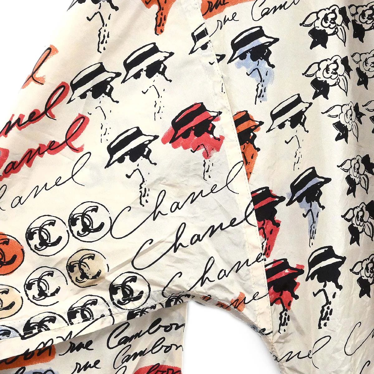 Chanel 2006 Mademoiselle Pattern Silk Jacket - Image 6