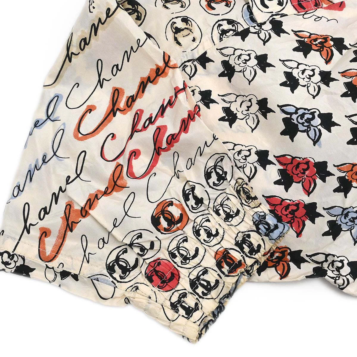Chanel 2006 Mademoiselle Pattern Silk Jacket - Image 8