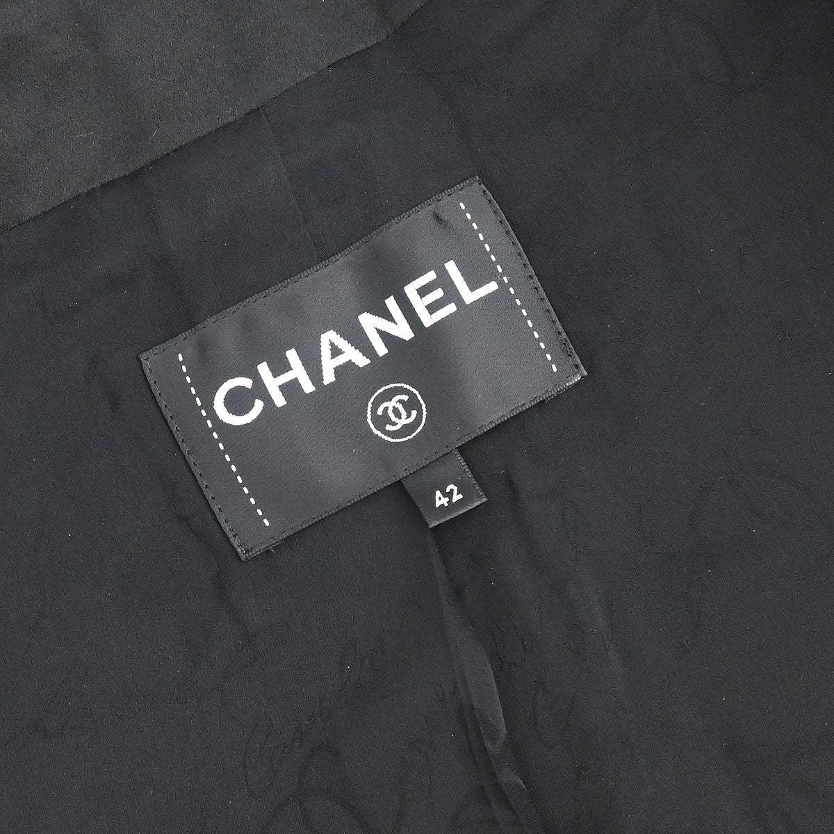 Chanel 2018 Single Breasted Jacket Black #42 - Image 18