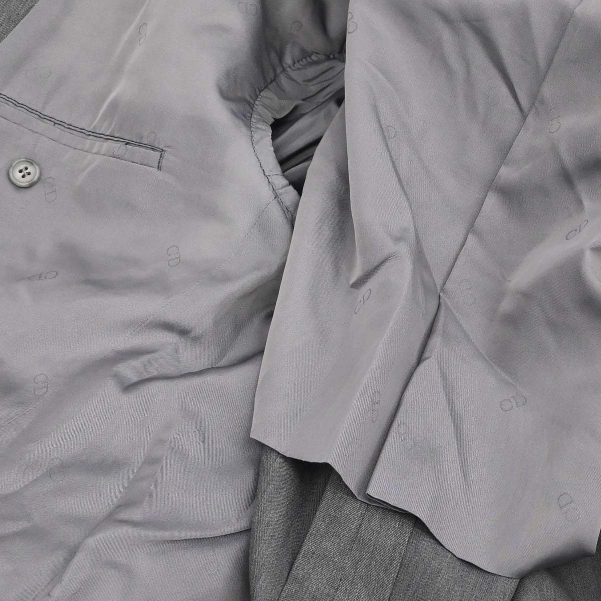 Christian Dior Single Breasted Jacket Gray - Image 13