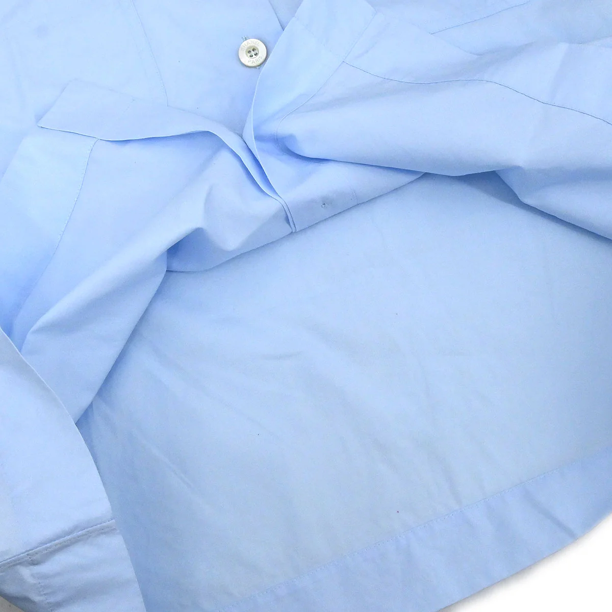 Chanel 1997 Blouse Shirt Blue #40 - Image 11