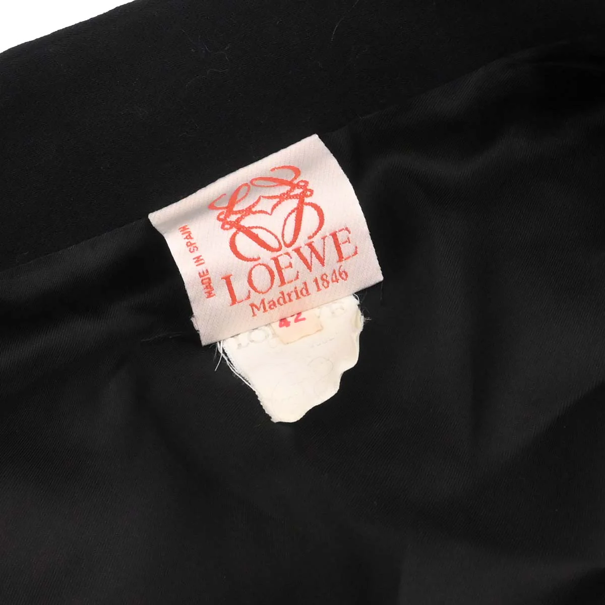 Loewe Double Breasted Jacket Black #42 - Image 14
