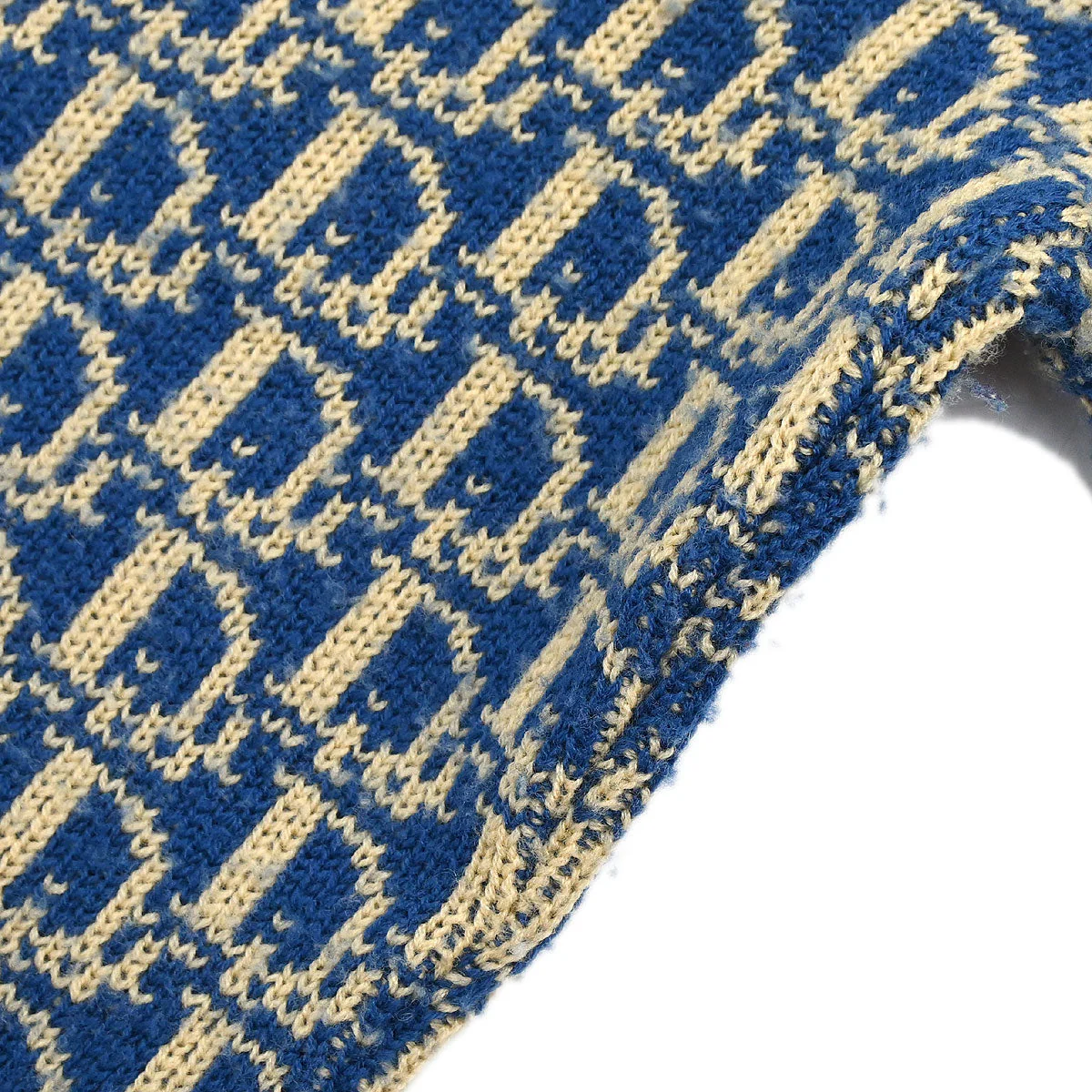 Christian Dior Top Sweater Trotter Blue #M - Image 12