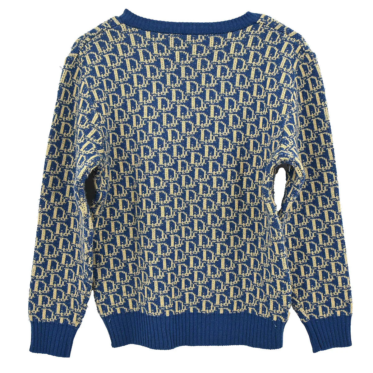 Christian Dior Top Sweater Trotter Blue #M - Image 2