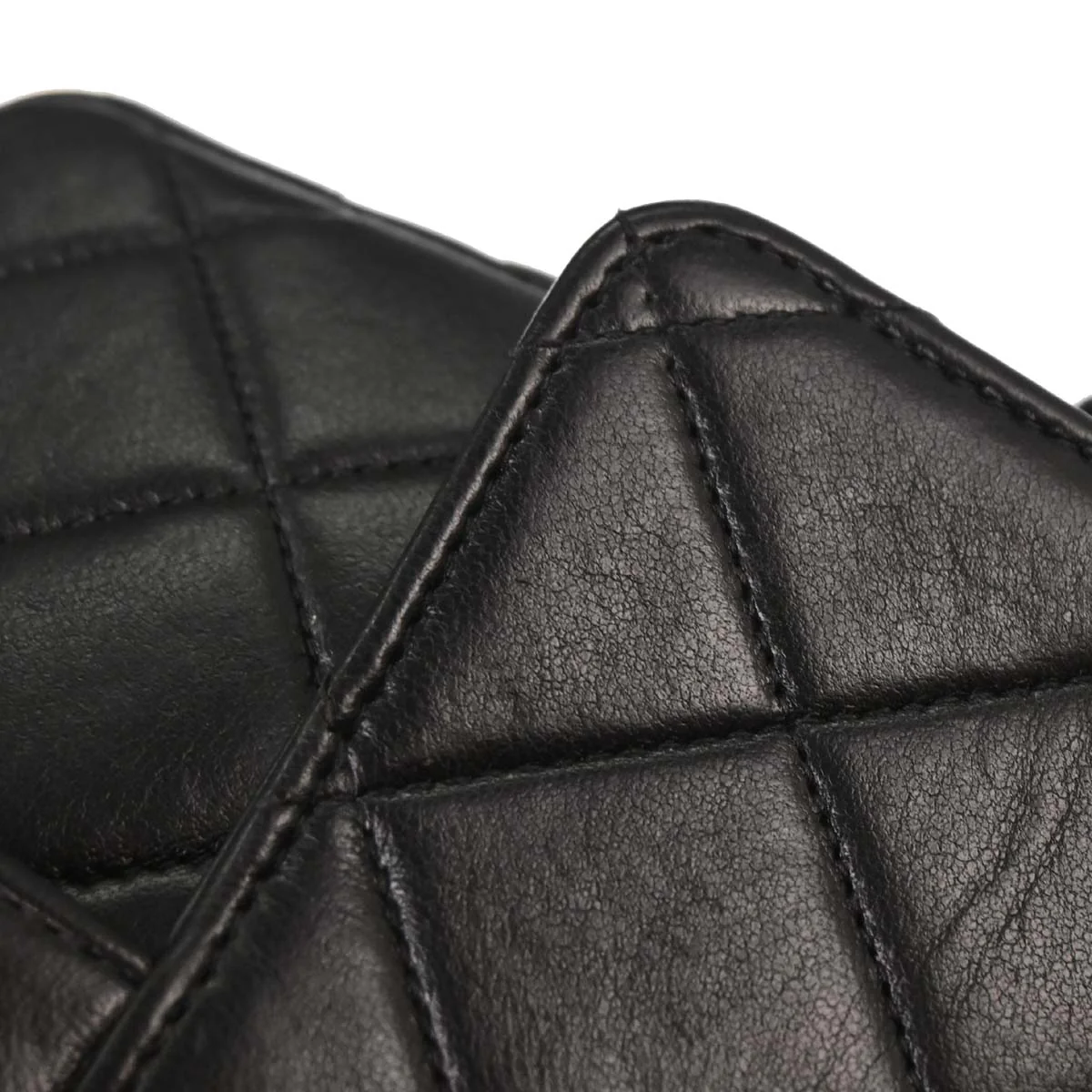 Chanel Black Lambskin Handbag - Image 15