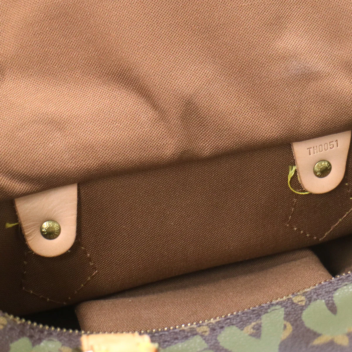 Louis Vuitton Khaki Monogram Graffiti Speedy 30 Handbag M92194 - Image 4