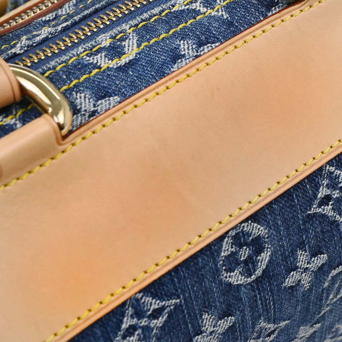 Louis Vuitton Blue Monogram Denim Neo Speedy Handbag M95019 - Image 12
