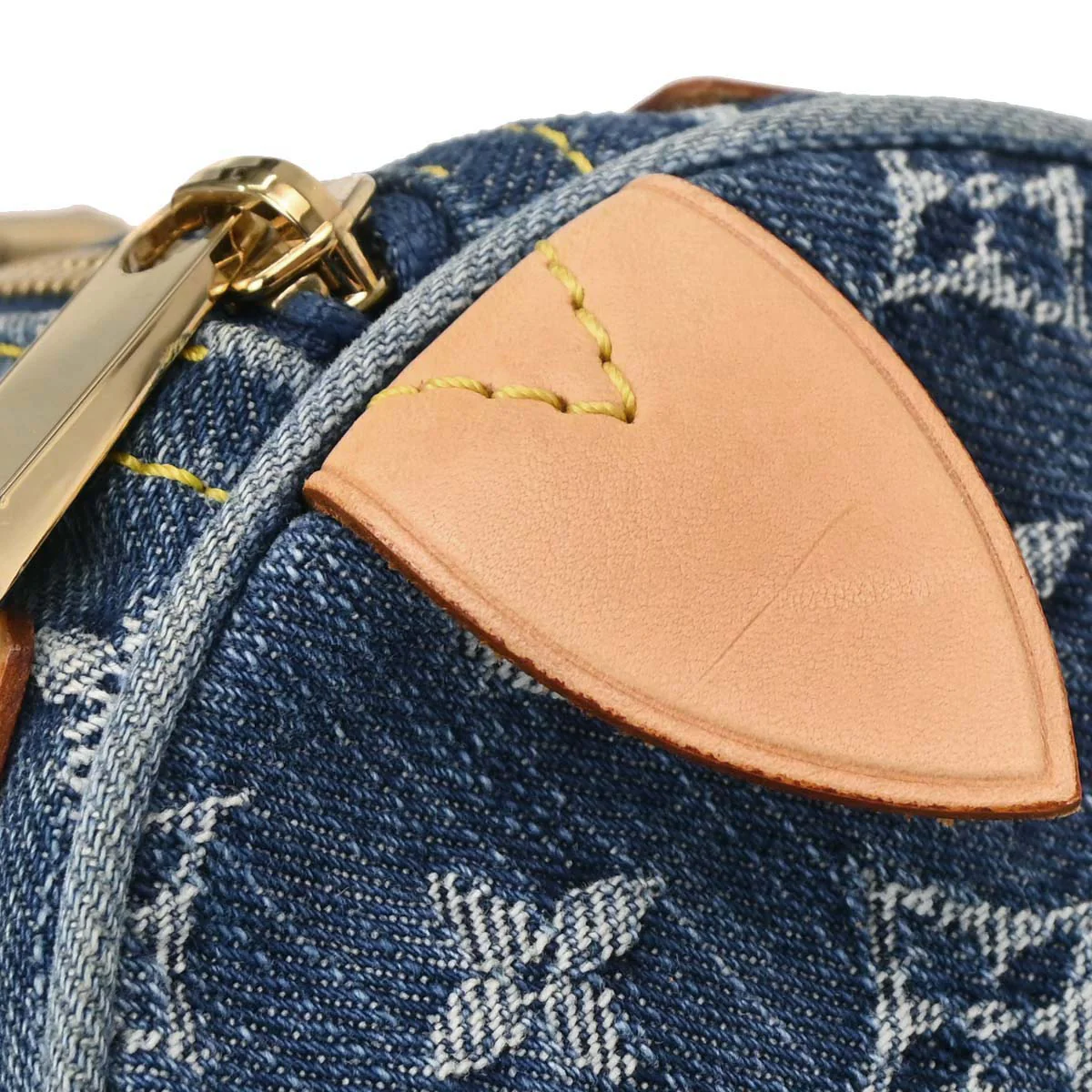 Louis Vuitton Blue Monogram Denim Neo Speedy Handbag M95019 - Image 15