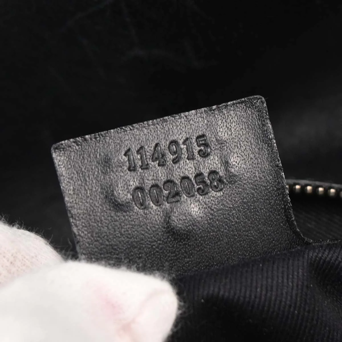 Gucci Black Horsebit GG Handbag - Image 23