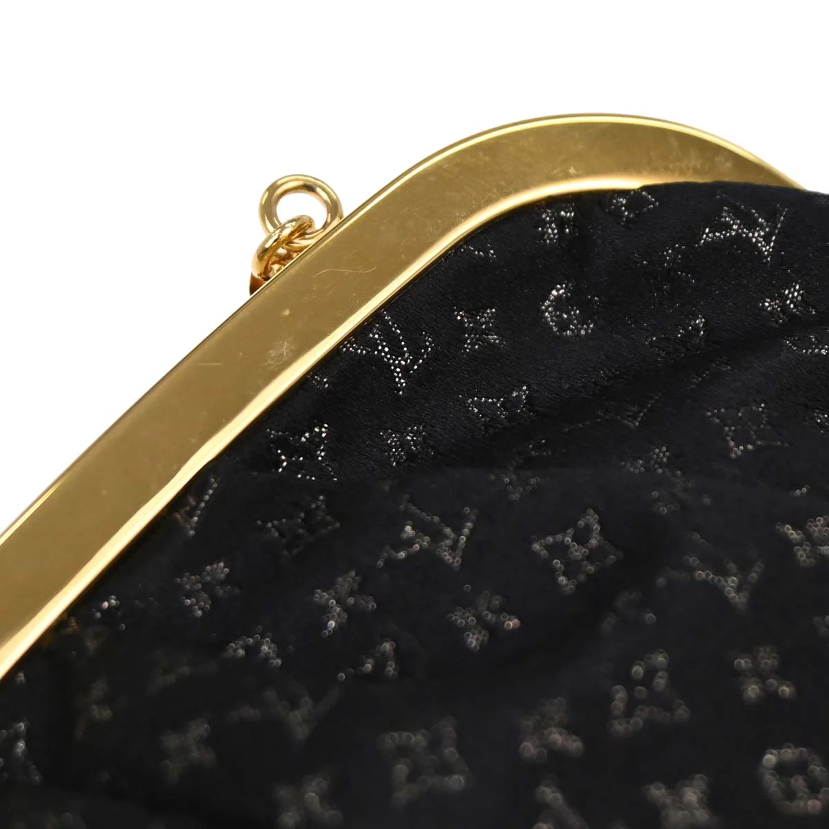 Louis Vuitton * Monogram Satin Python Aumoniere Handbag M92062 - Image 10