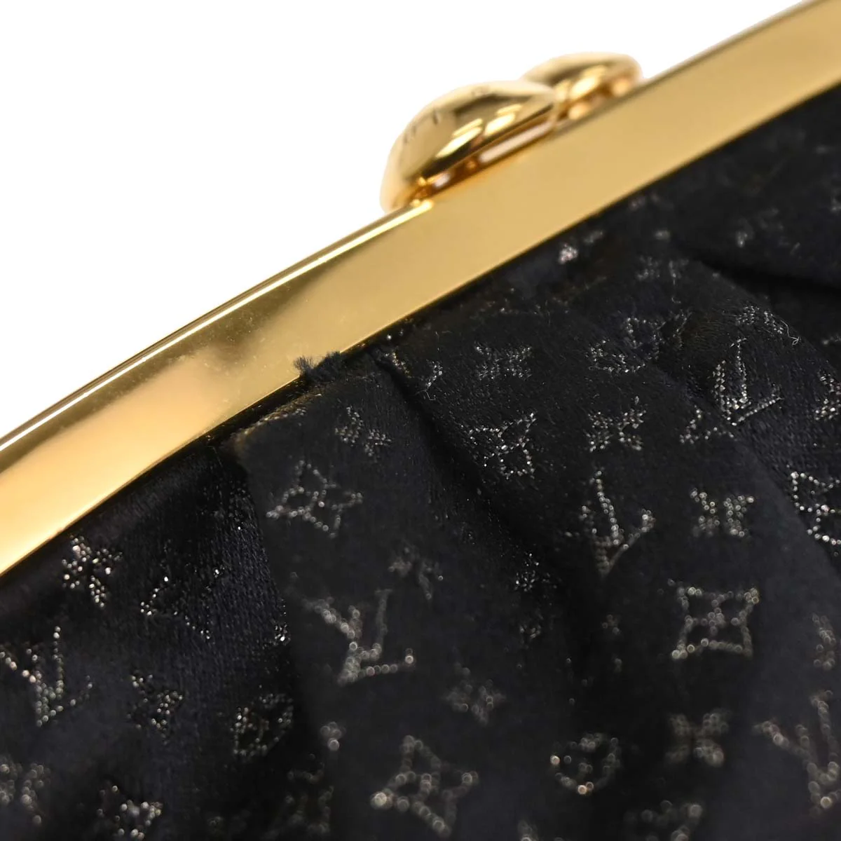 Louis Vuitton * Monogram Satin Python Aumoniere Handbag M92062 - Image 11