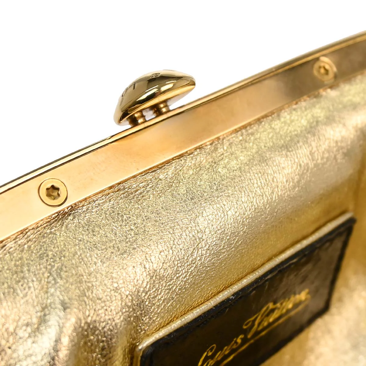 Louis Vuitton * Monogram Satin Python Aumoniere Handbag M92062 - Image 16