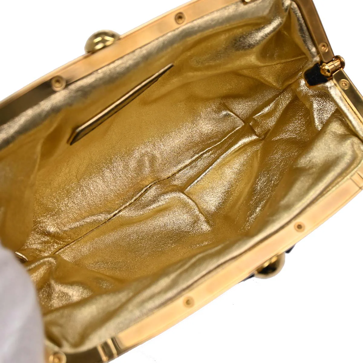 Louis Vuitton * Monogram Satin Python Aumoniere Handbag M92062 - Image 18