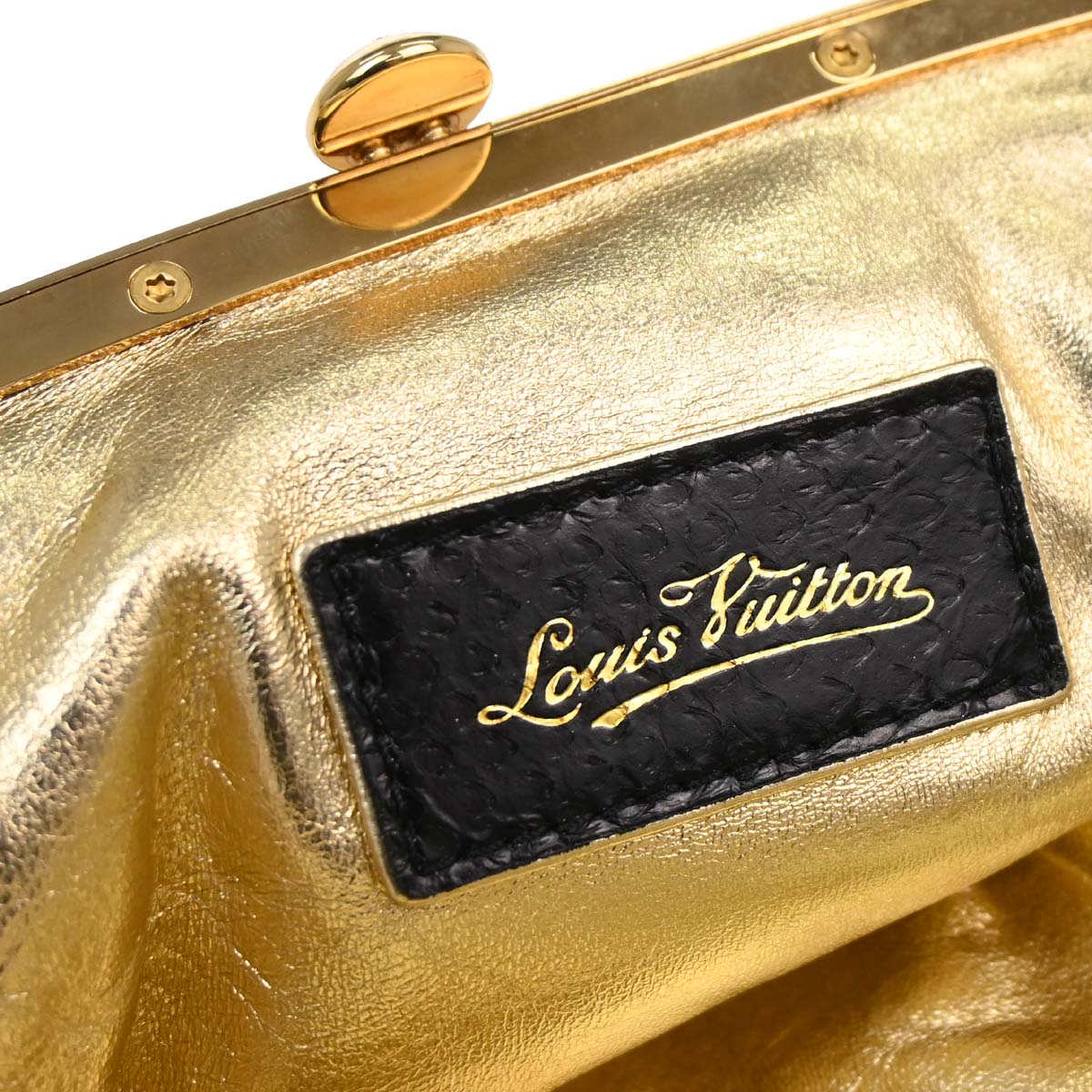 Louis Vuitton * Monogram Satin Python Aumoniere Handbag M92062 - Image 19