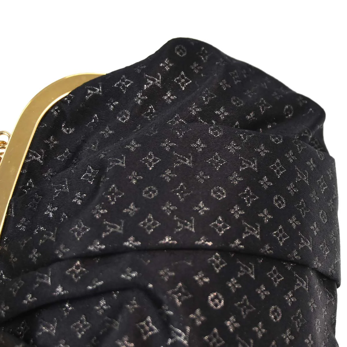 Louis Vuitton * Monogram Satin Python Aumoniere Handbag M92062 - Image 3