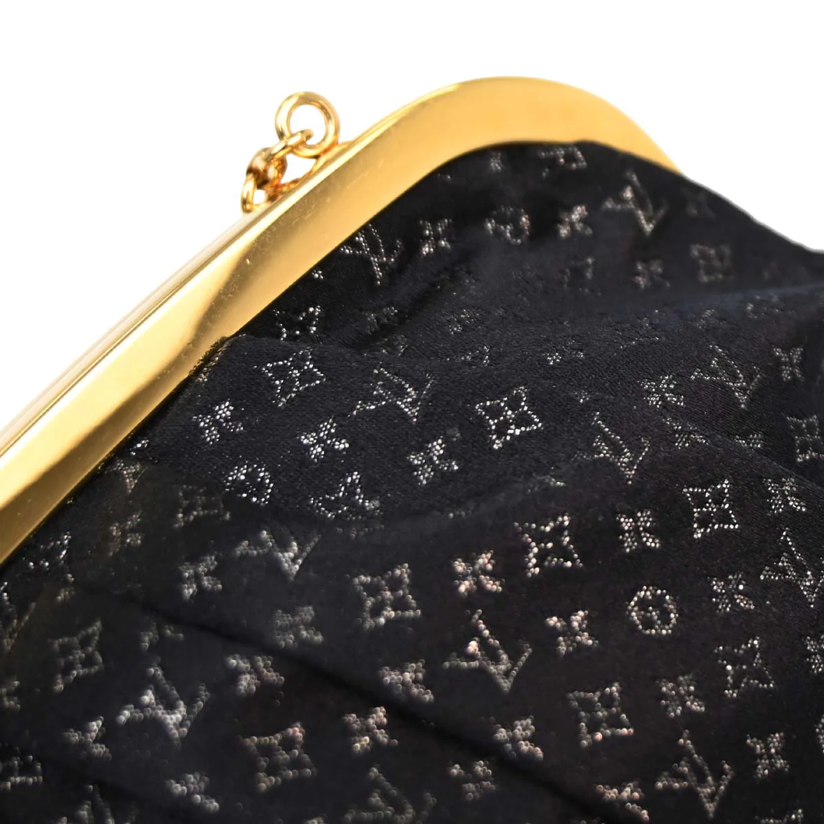 Louis Vuitton * Monogram Satin Python Aumoniere Handbag M92062 - Image 5