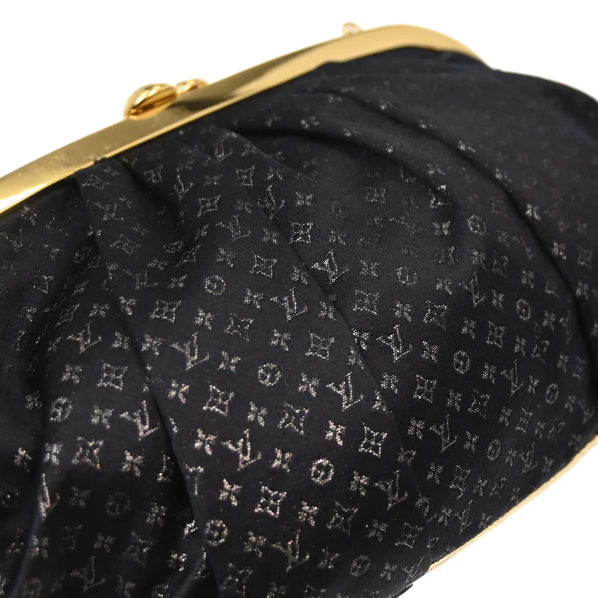 Louis Vuitton * Monogram Satin Python Aumoniere Handbag M92062 - Image 6