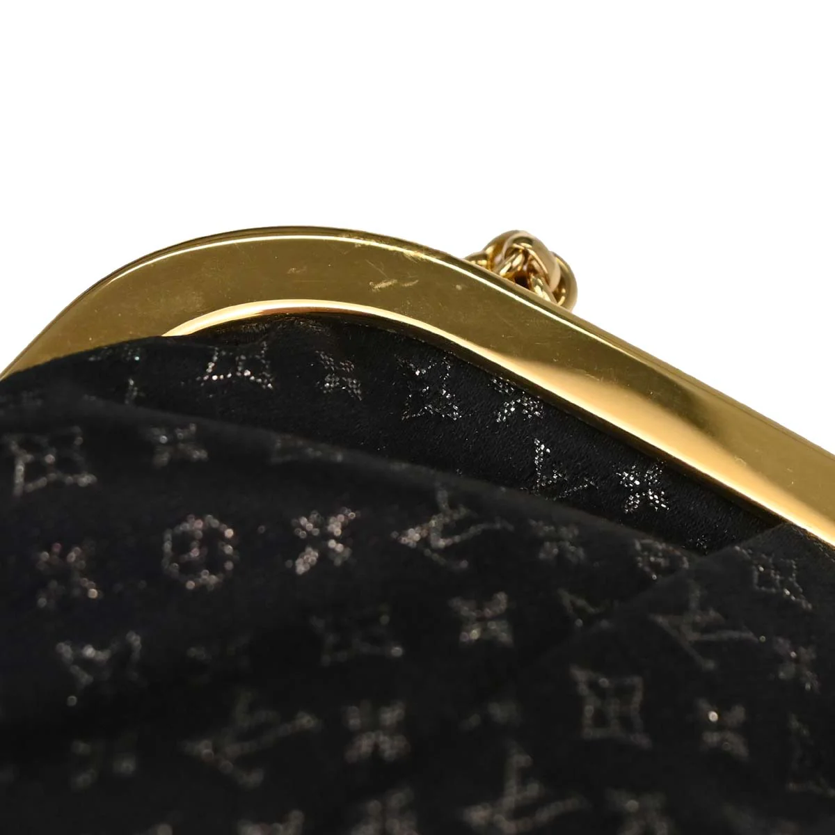 Louis Vuitton * Monogram Satin Python Aumoniere Handbag M92062 - Image 9