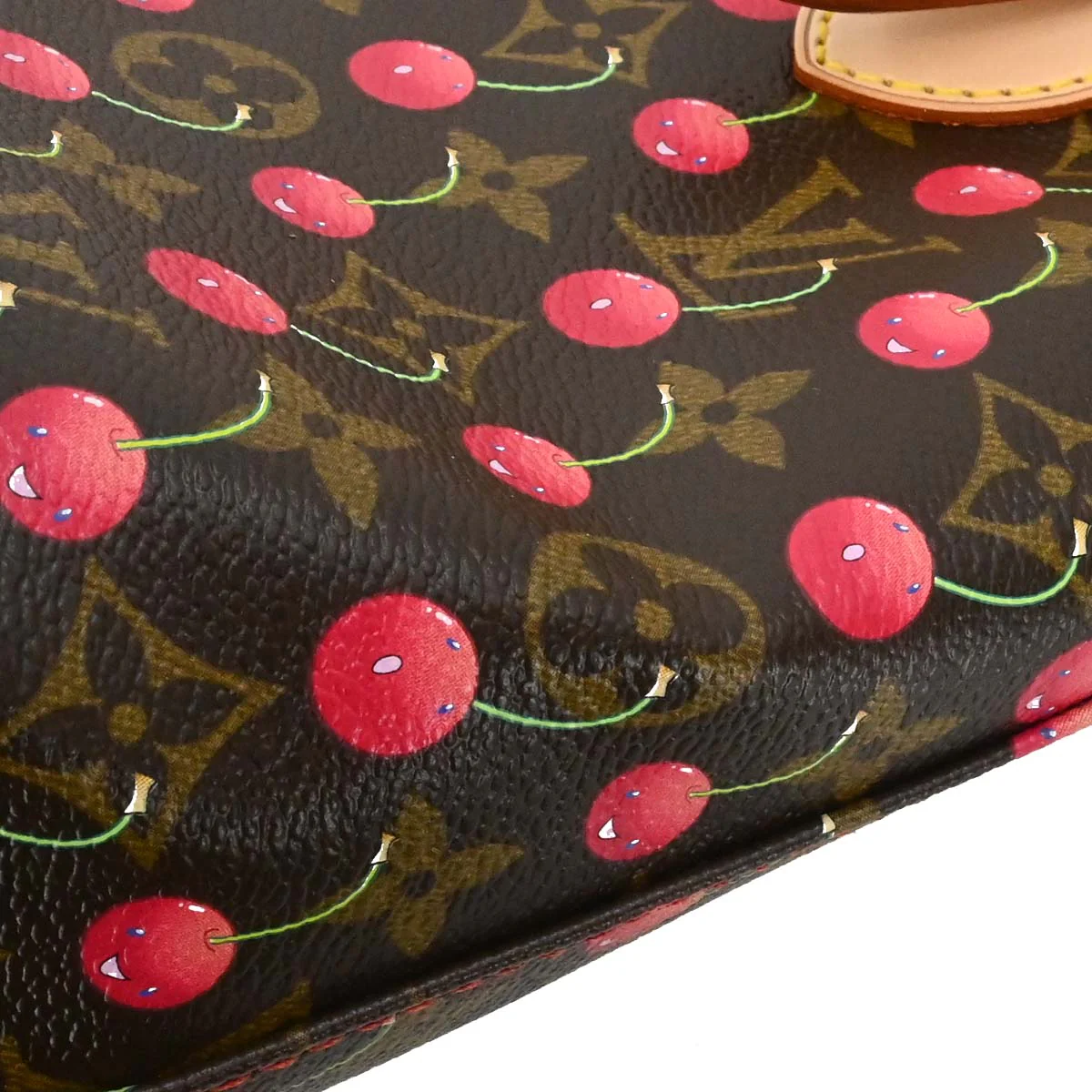 Louis Vuitton Monogram Cherry Bucket PM Tote Handbag M95012 - Image 6