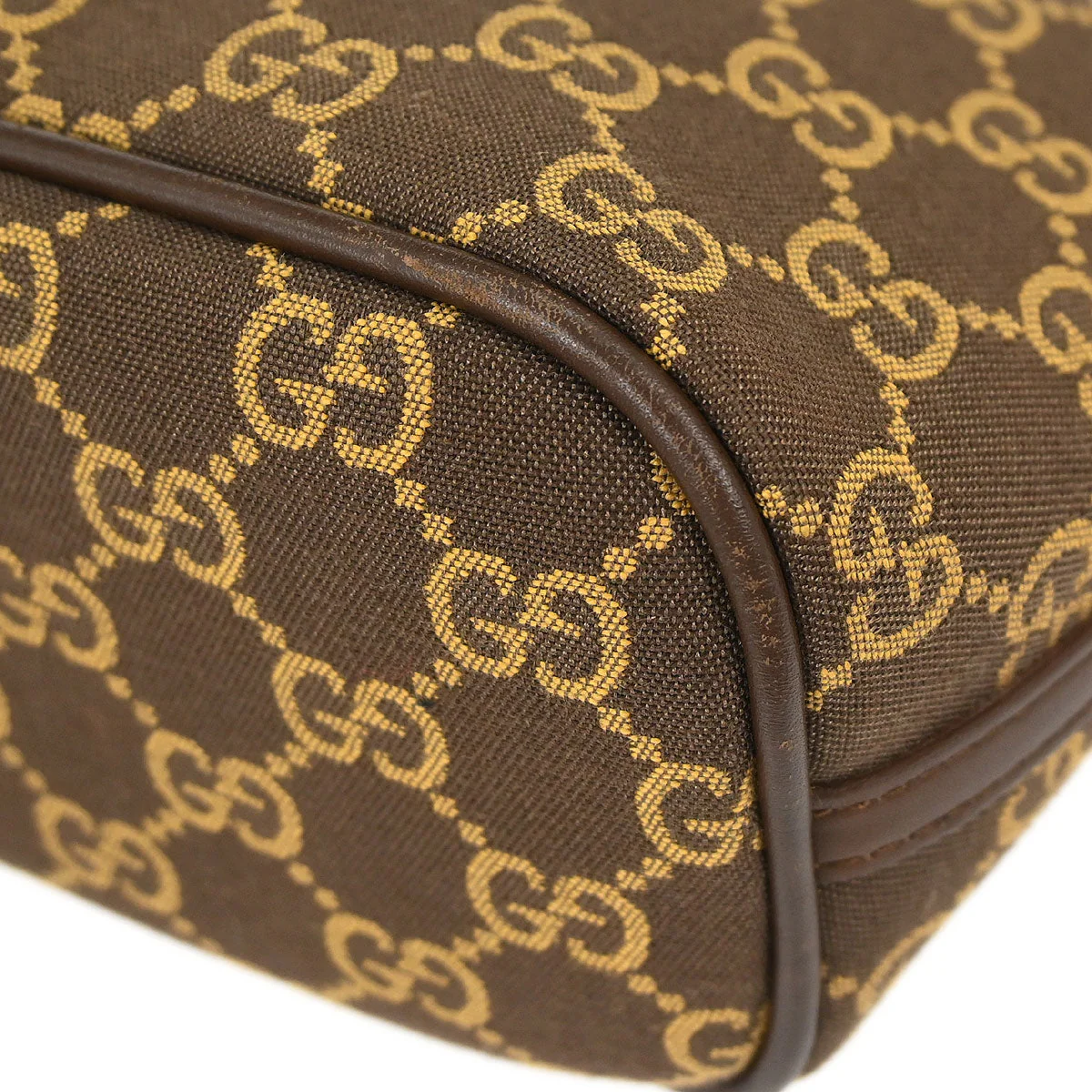 Gucci Brown GG Handbag - Image 4
