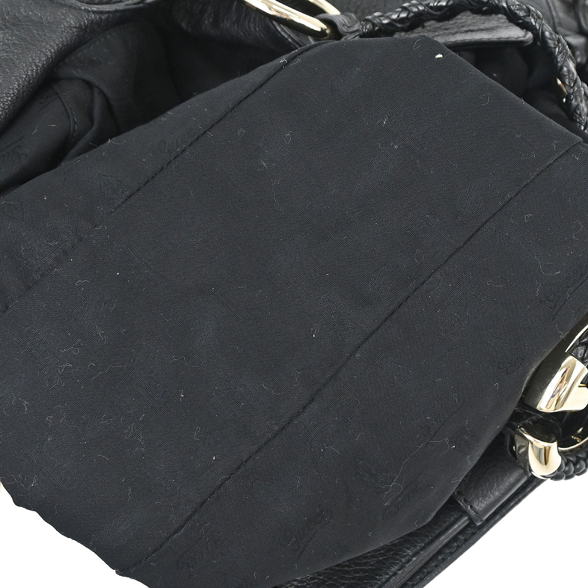 Gucci Black Leather G Wave Handbag - Image 15