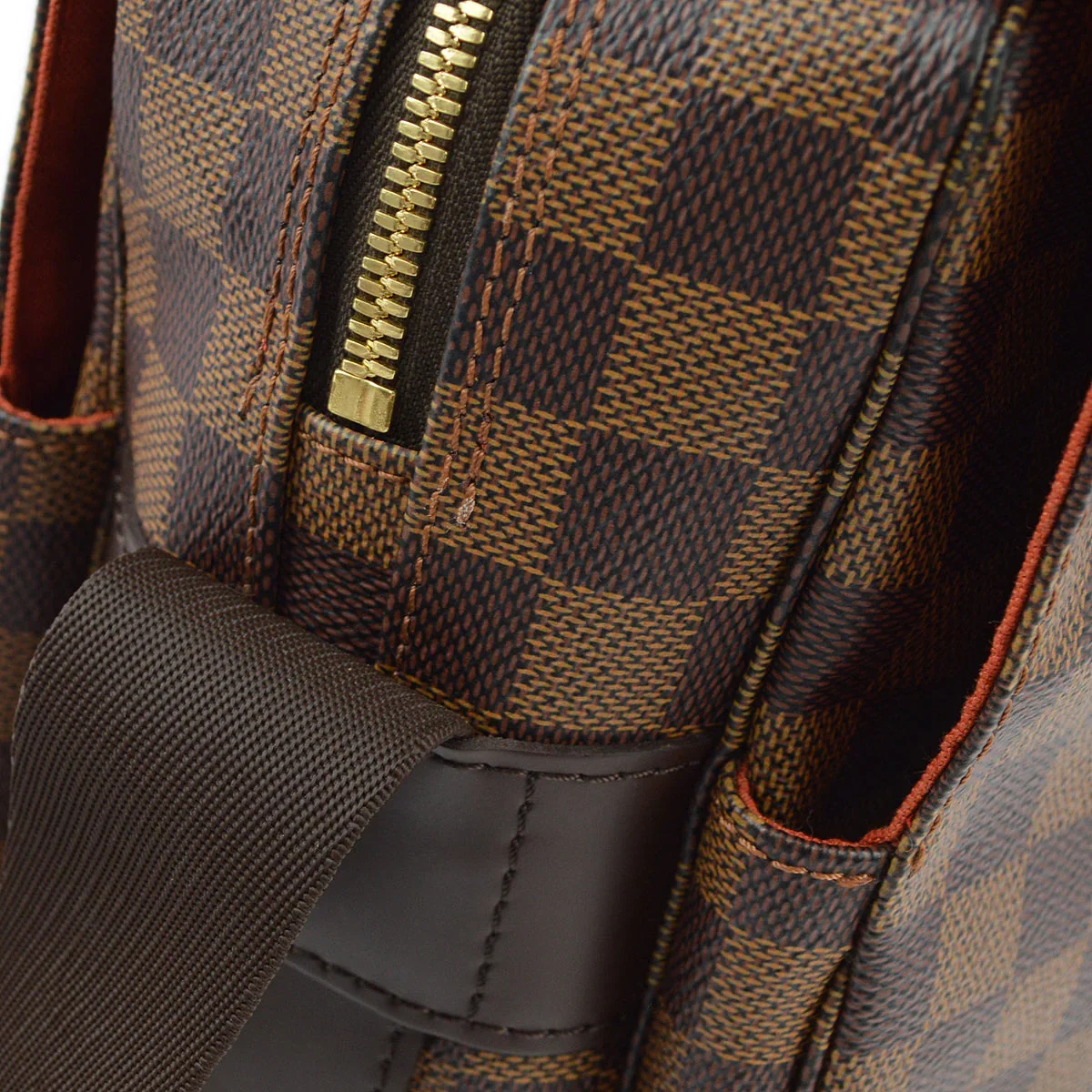 Louis Vuitton 2005 Damier Naviglio Shoulder Bag N45255 - Image 6