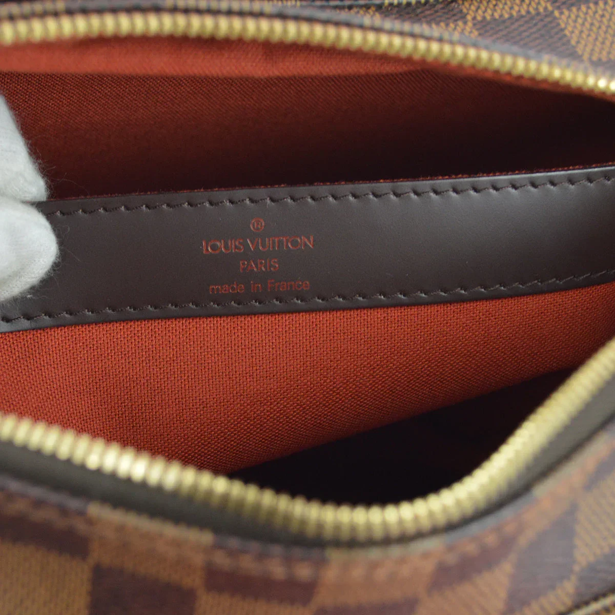 Louis Vuitton 2005 Damier Naviglio Shoulder Bag N45255 - Image 9